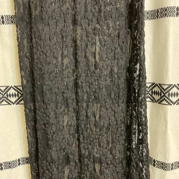 Free People Black Lace Maxi Skirt XS - Picture 10 of 16